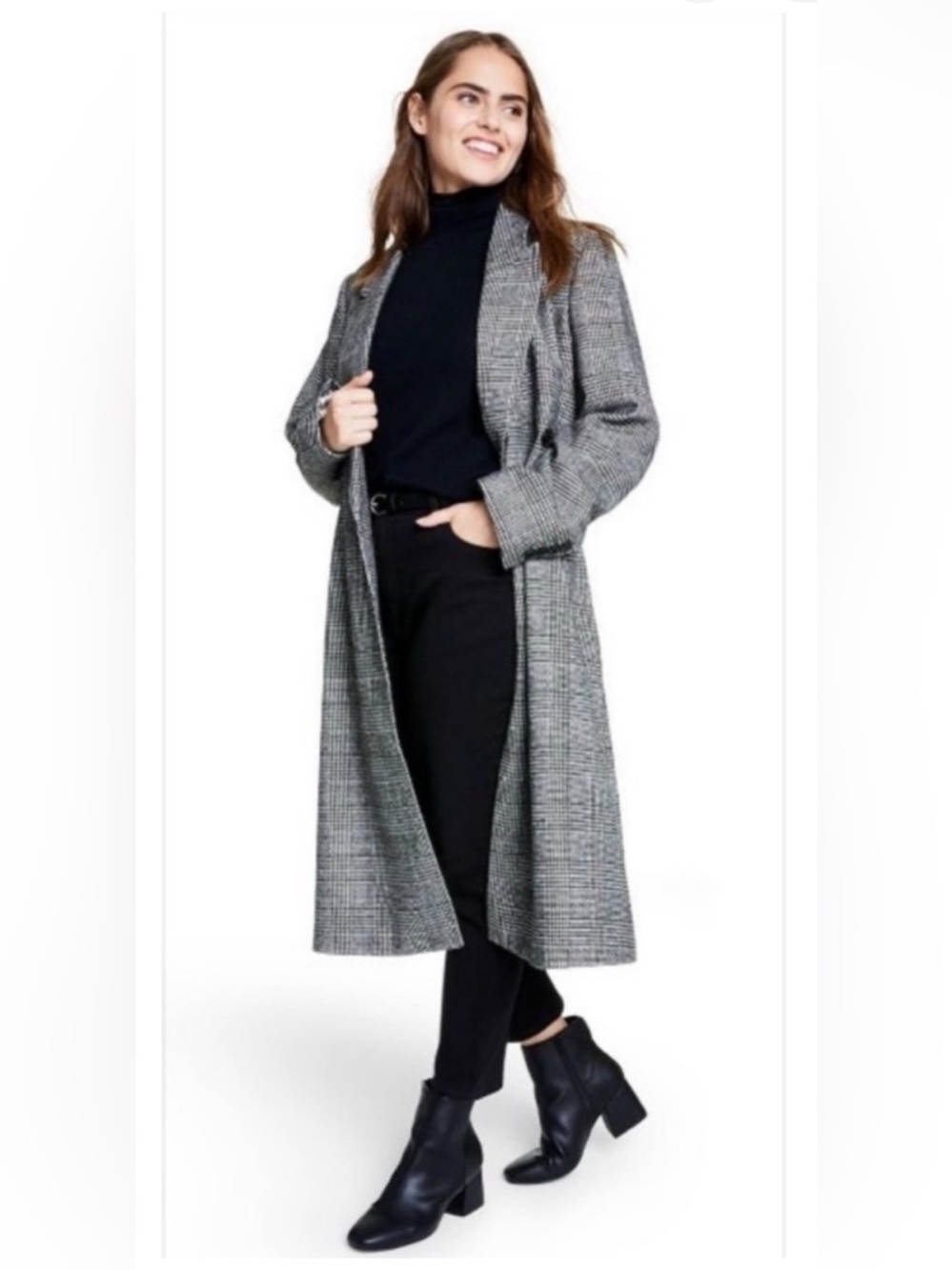 Nili Lotan x Target Houndstooth Trench Coat